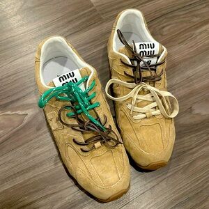 Brand new New Balance/ miu miu sneakers